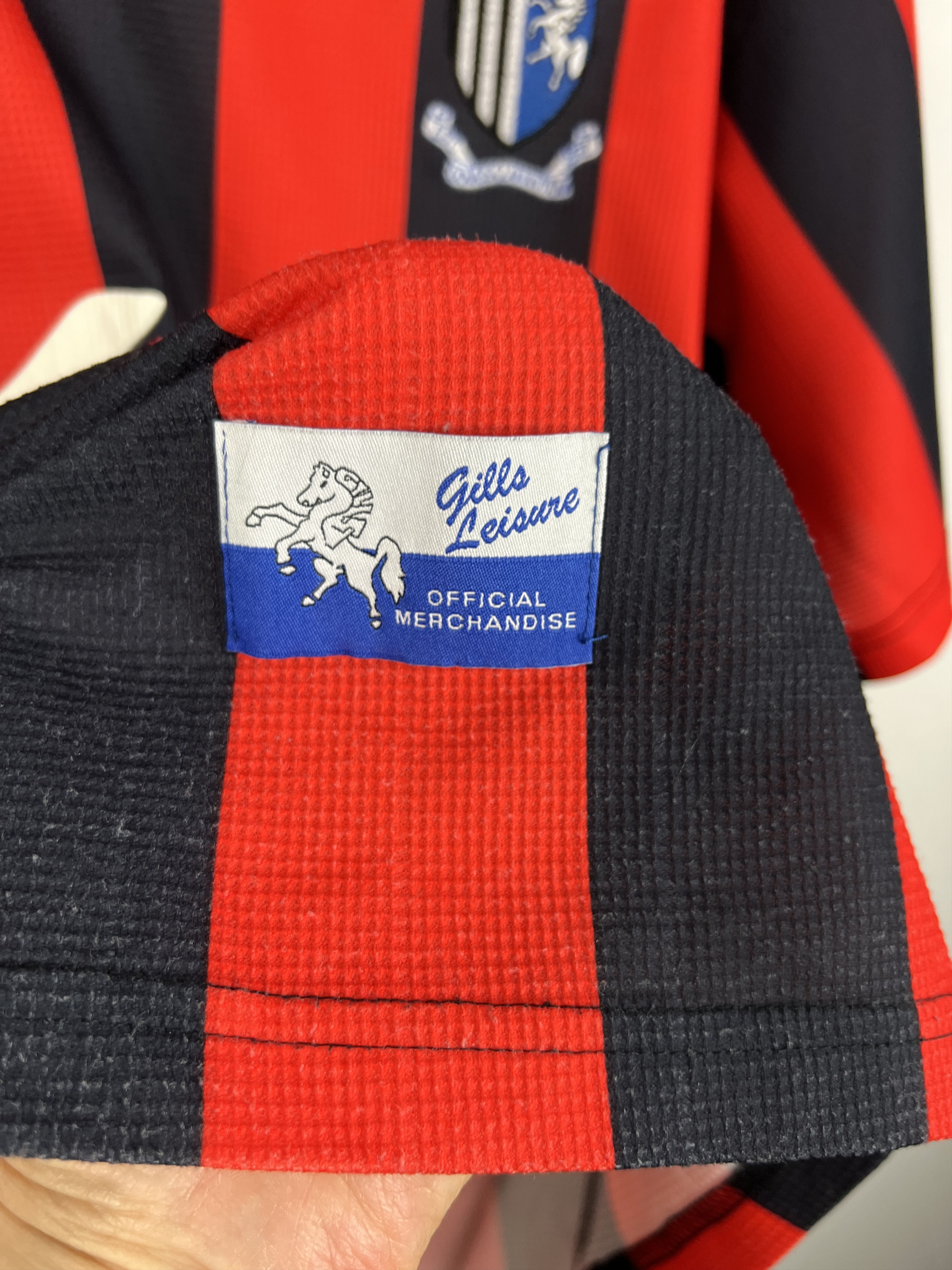 Vintage Gillingham Away football shirt Soccer Jersey Trikot Sport Size US M / EU 48-50 / 2 - 4 Thumbnail