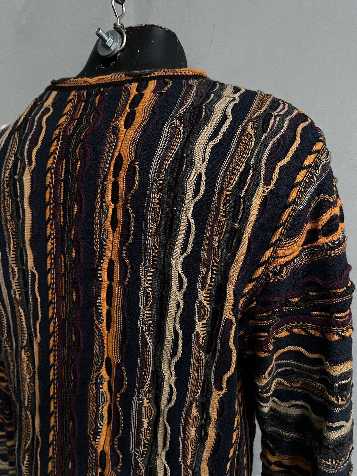 Coogi Coogi style coloured cable y2k sweater Australia hype Size US M / EU 48-50 / 2 - 9 Thumbnail