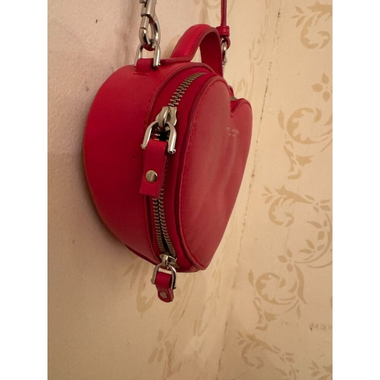 Marc Jacobs Ladies Marc Jacobs Red Heart 100% Leather Handbag ~ Darling Size ONE SIZE - 3 Thumbnail