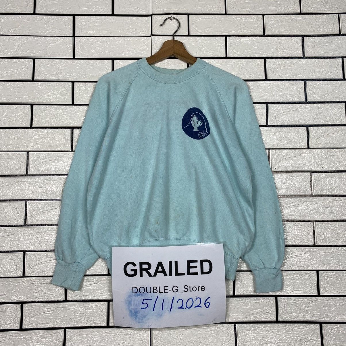 Japanese Brand 📌Vintage Sweatshirt Crewneck Ladies Logo Size US M / EU 48-50 / 2 - 1 Thumbnail