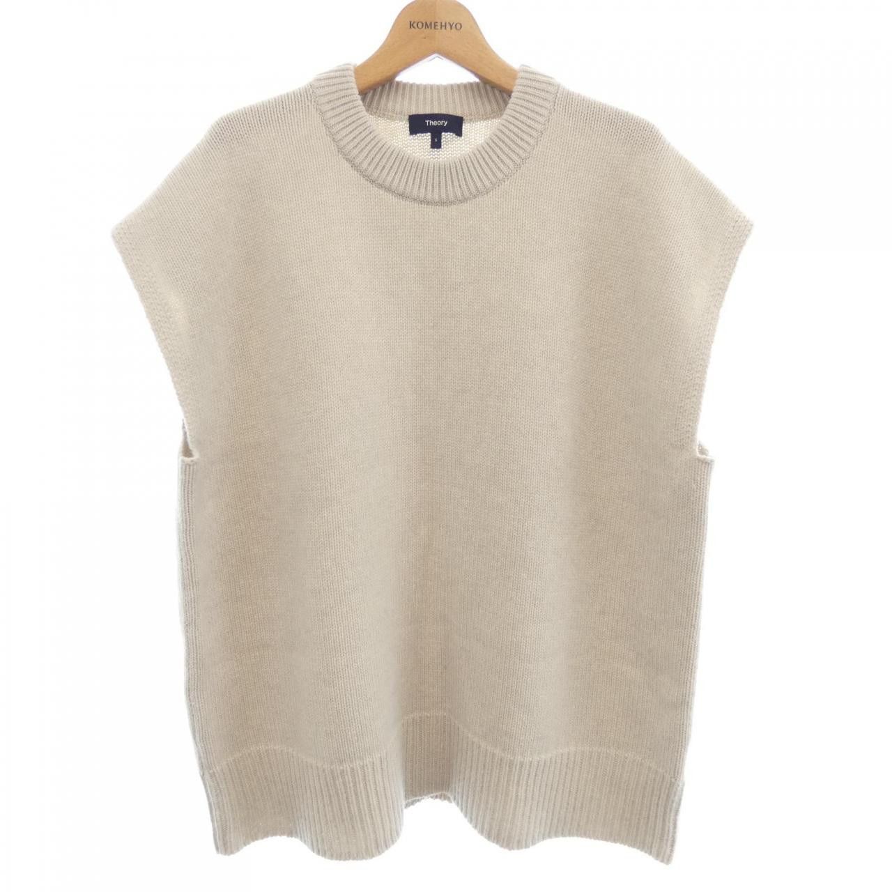 Theory Theory Theory Cashmere Blend Vest Textile Tops DUTY FREE for USA Size ONE SIZE - 1 Thumbnail