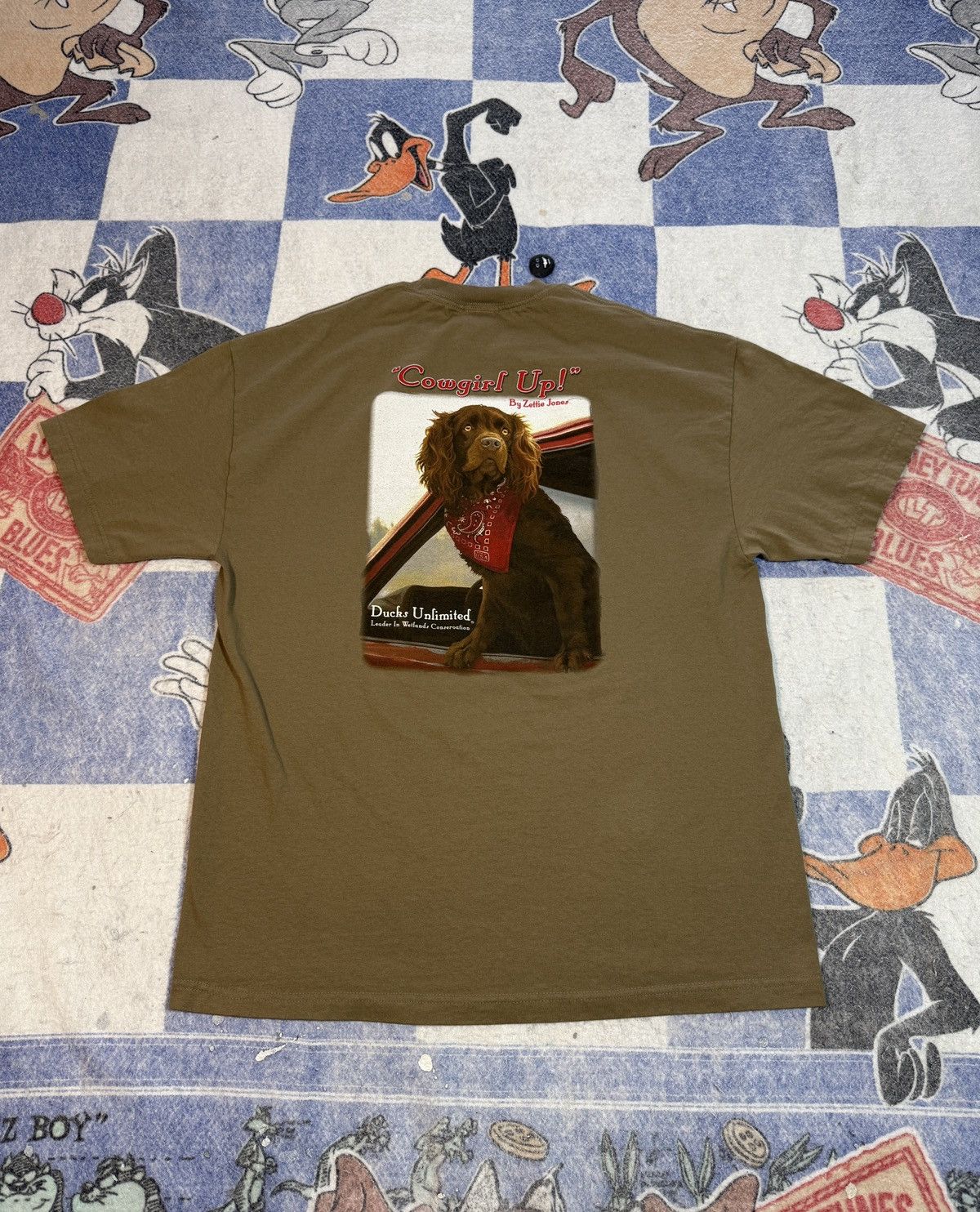 Other Vintage ducks unlimited cowgirl up tee Size US XL / EU 56 / 4 - 1 Thumbnail