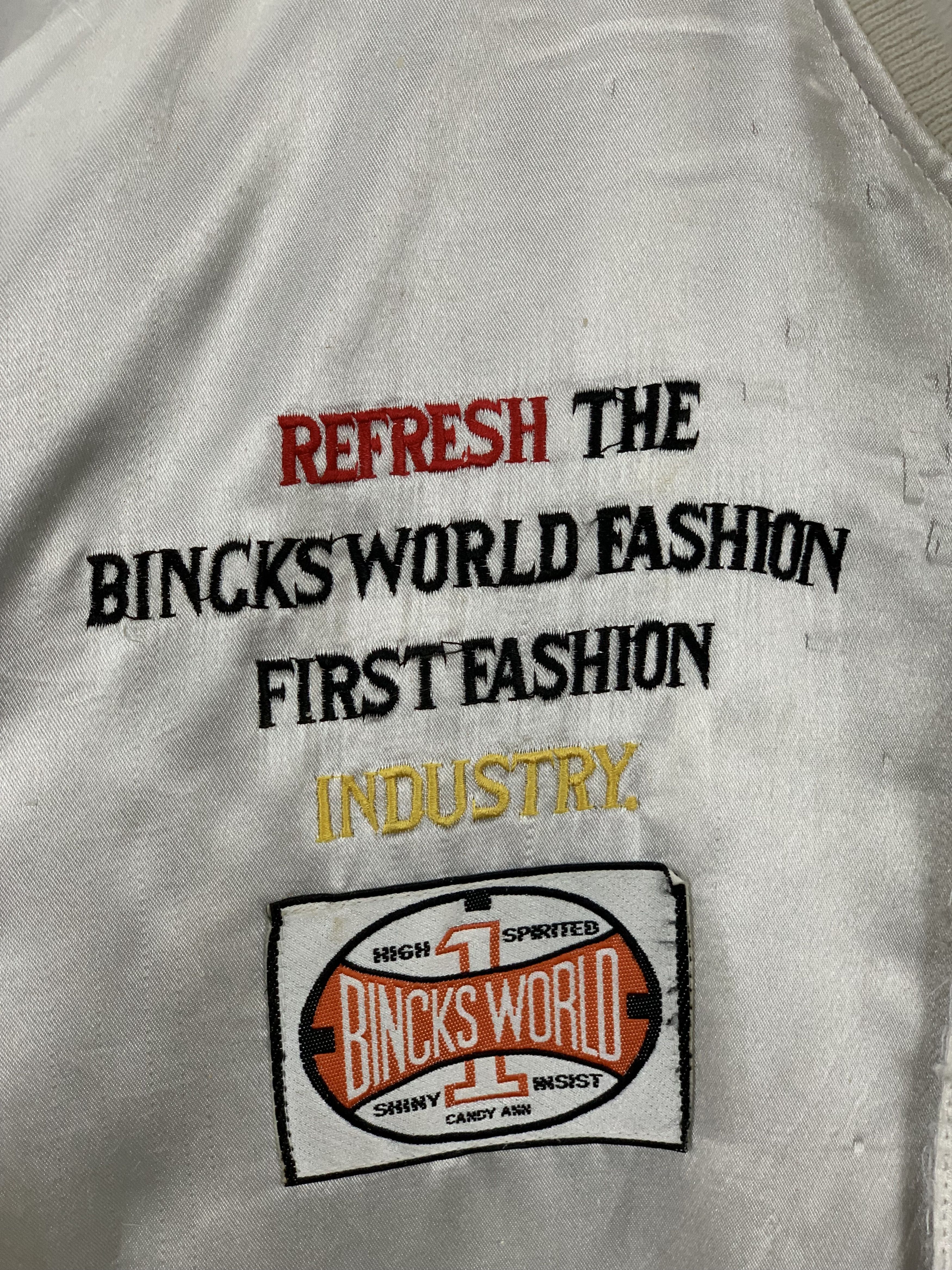 Vintage Vintage Bincks World New Collection Flight Jacket J0907 Size US M / EU 48-50 / 2 - 8 Thumbnail