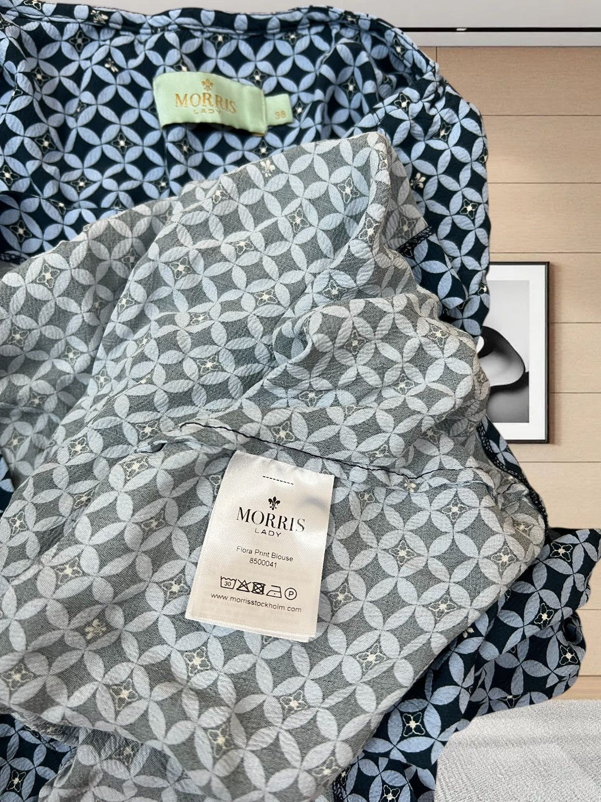 Morris Morris Flora Print Blouse size M Size M / US 6-8 / IT 42-44 - 6 Thumbnail