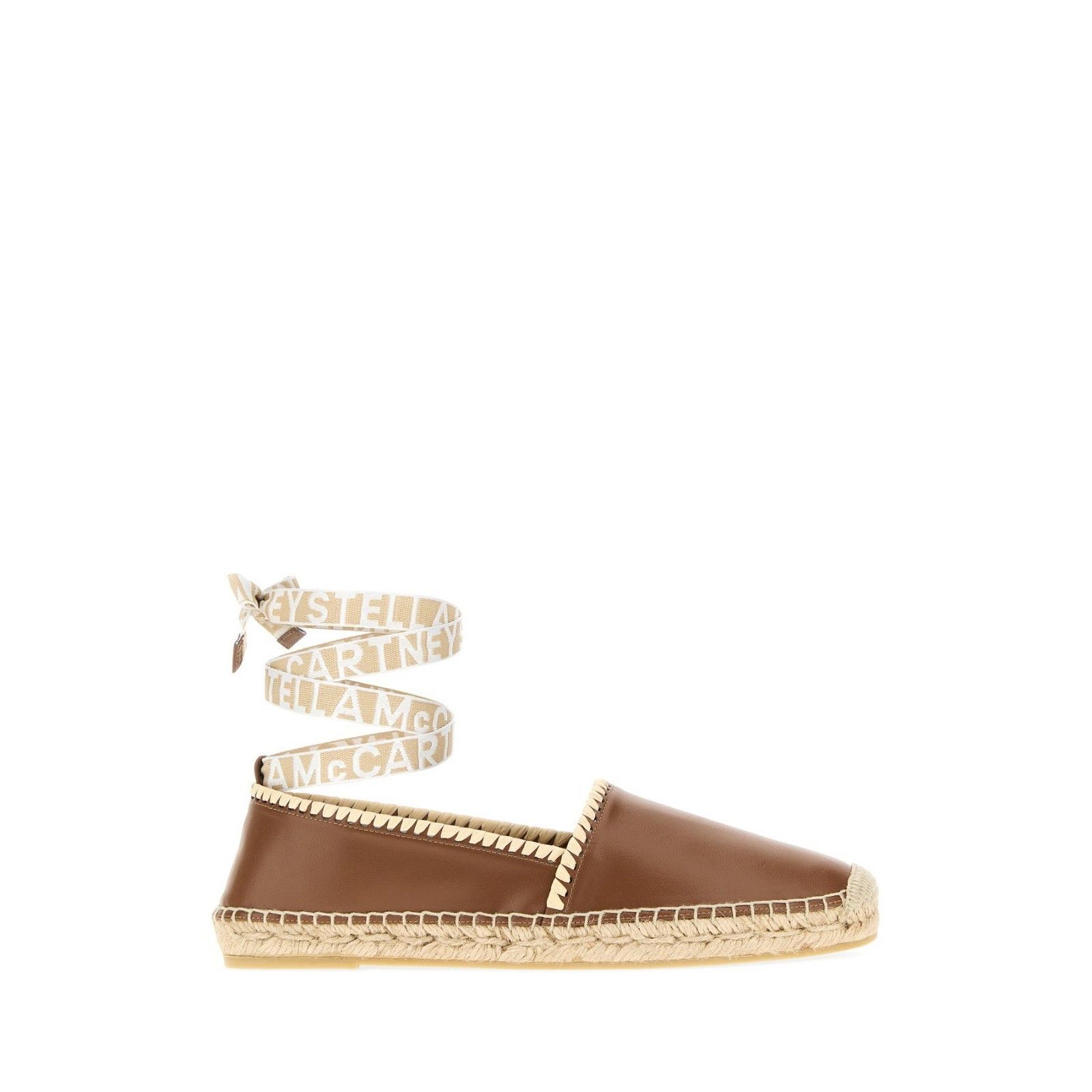Stella McCartney STELLA MCCARTNEY 'Gaia' Brown Espadrilles New & Authentic (W Size US 7 / IT 37 - 1 Thumbnail