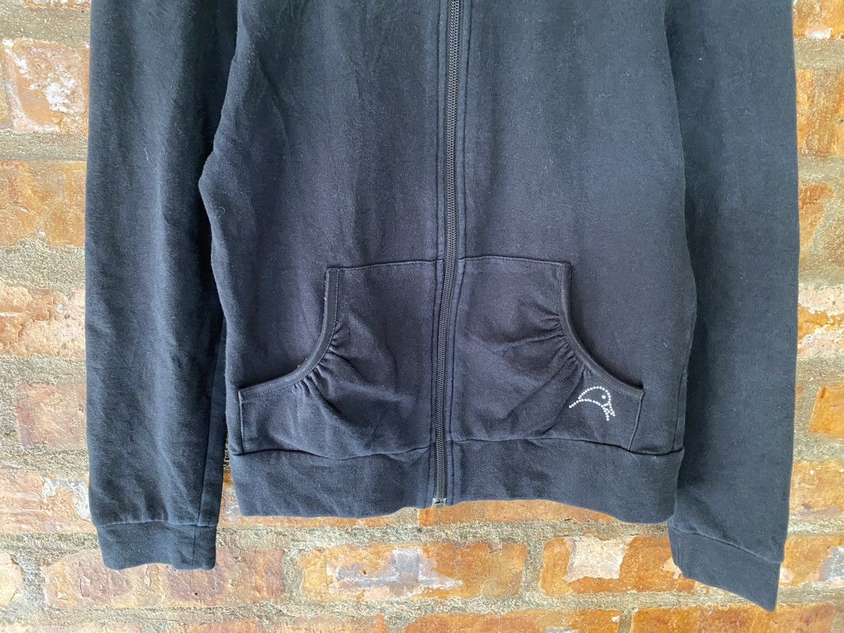 Mandarina Duck × Swarovski Vtg Zipper sweater logo Size S / US 4 / IT 40 - 4 Thumbnail