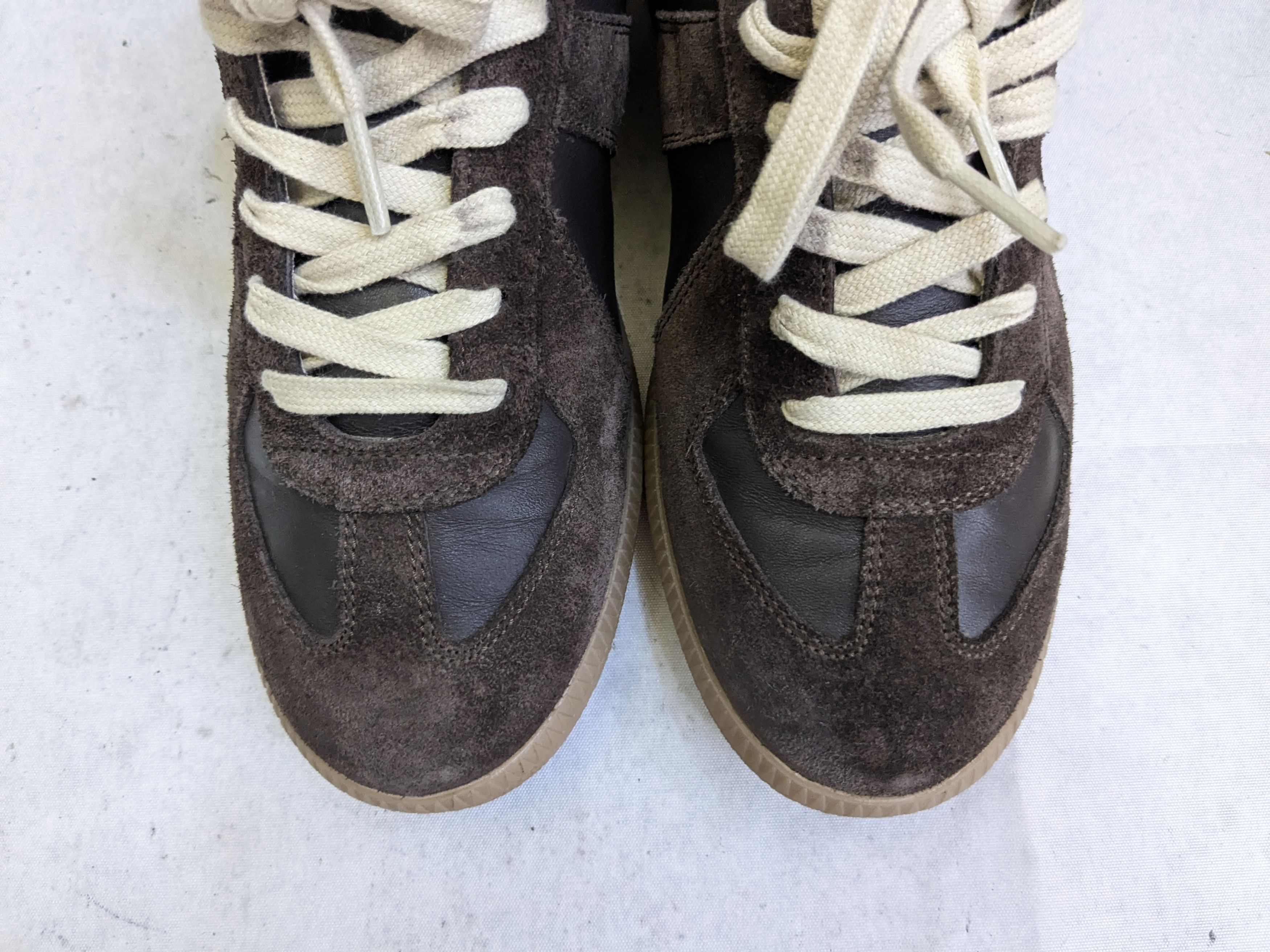 Maison Margiela Maison Margiela Replica GAT Sneakers 37.5 7.5 Taupe Size US 7.5 / IT 37.5 - 3 Thumbnail