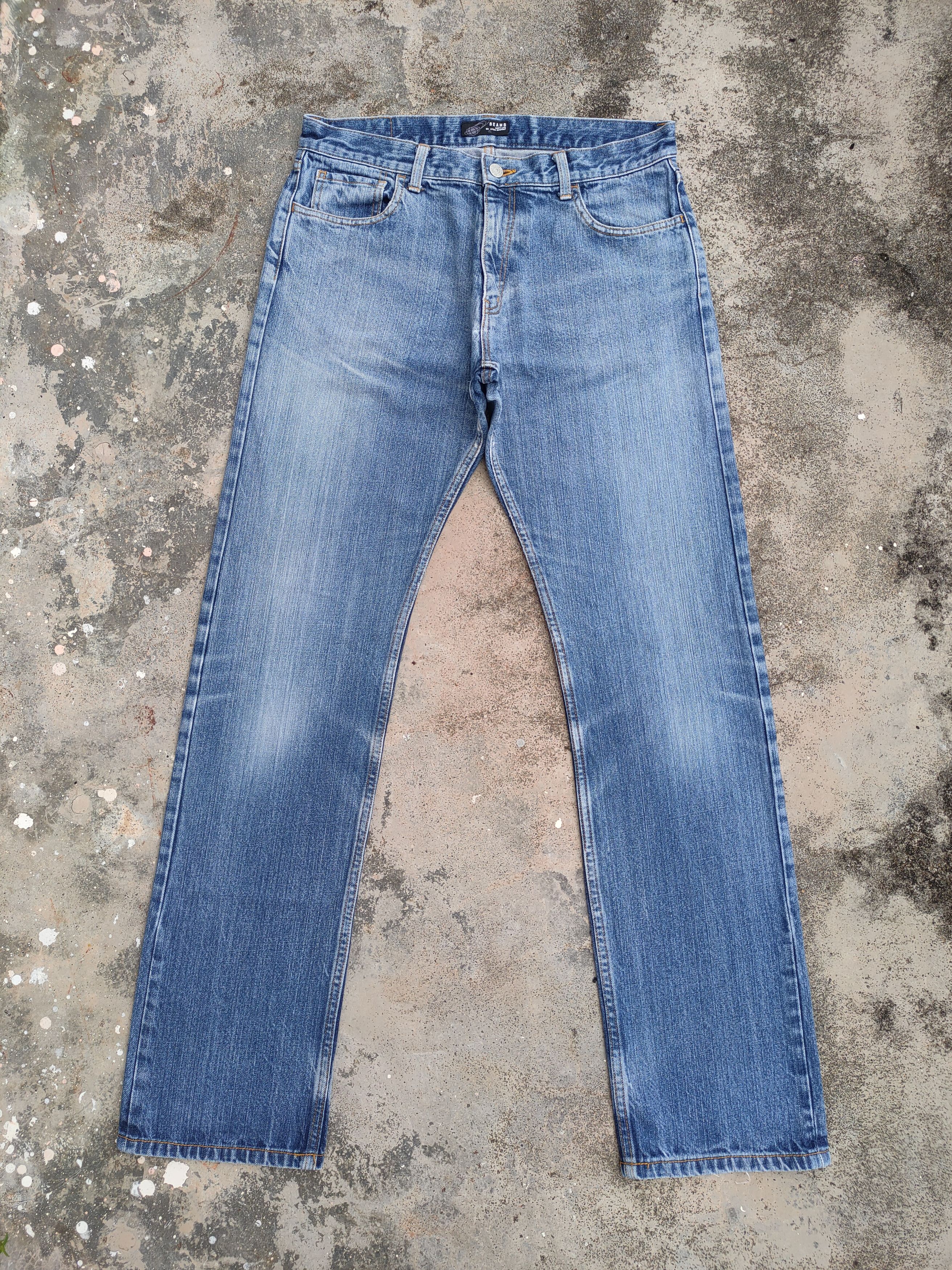Beams Japan × Jean × Vintage VINTAGE BEAMS FADED JEANS DENIM PANTS Size US 33 - 1 Thumbnail