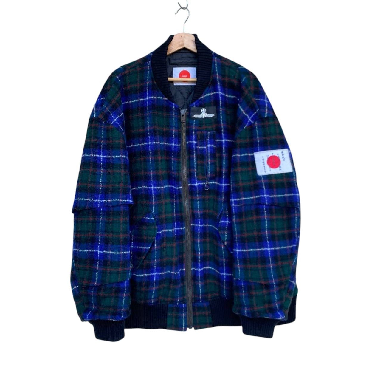 KIDILL KIDILL By HIRO(Hiroaki Sueyasu)Tartan Punk Oversized Bomber Size US XL / EU 56 / 4 - 1 Thumbnail