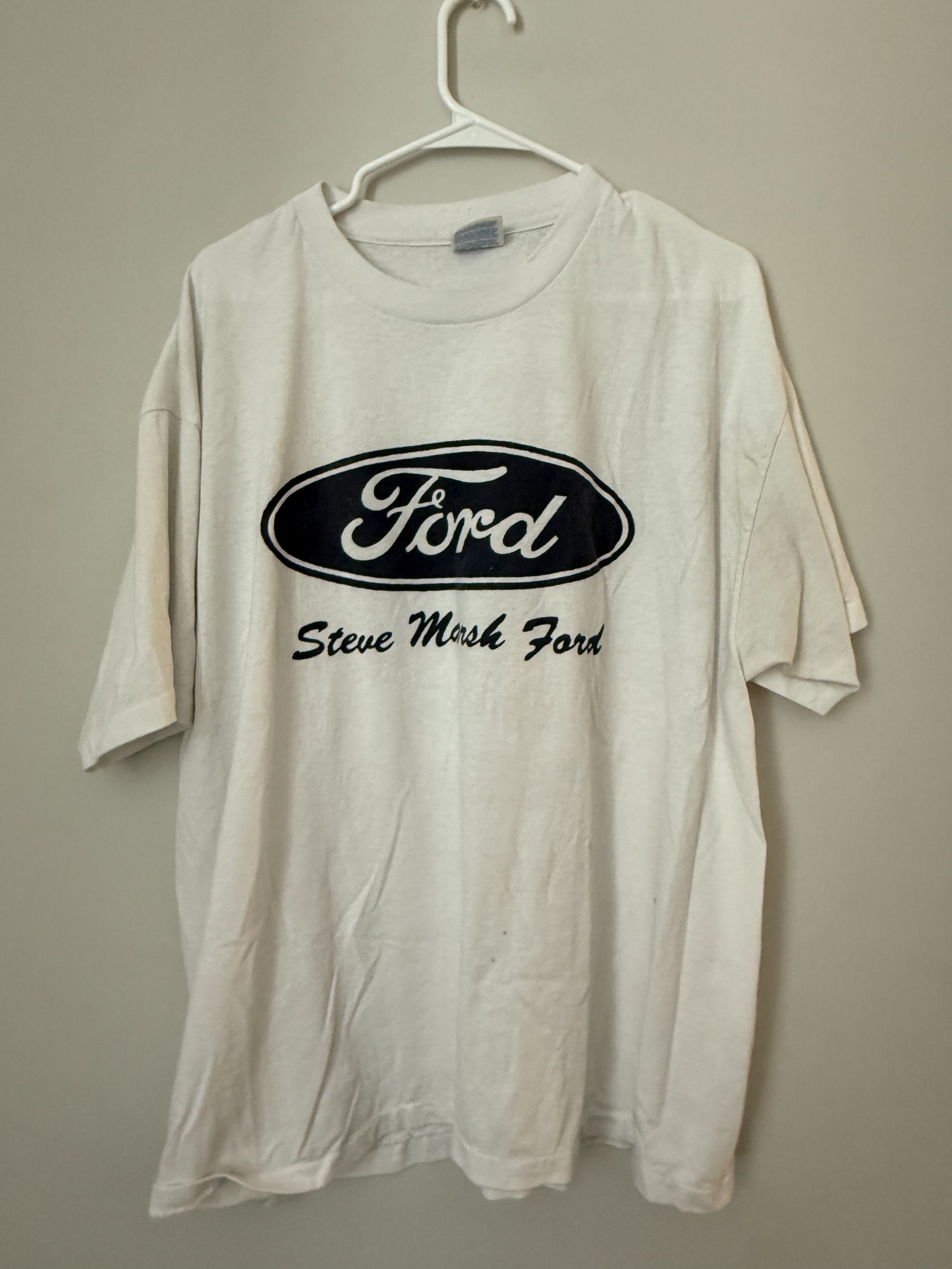 Vintage Vintage Ford Big Logo Tee Size US XL / EU 56 / 4 - 1 Thumbnail