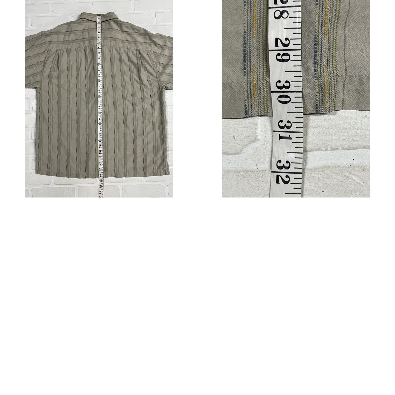 Tommy Bahama VINTAGE? No — Tommy Bahama Silk Shirt Striped Button-Up Size US XL / EU 56 / 4 - 9 Thumbnail