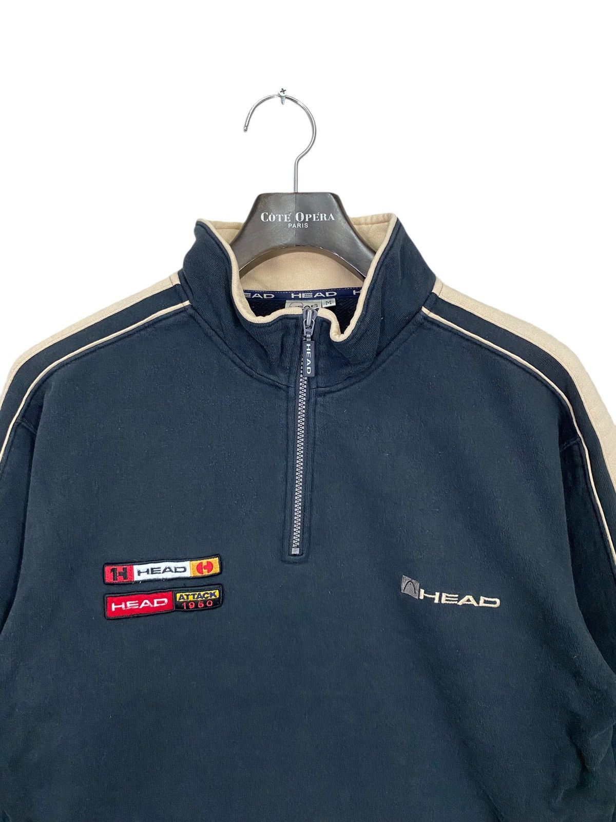 Japanese Brand Y2k streetwear Head halfzip jacket pullover size m Size US M / EU 48-50 / 2 - 4 Thumbnail