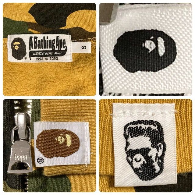 Bape BAPE 1st camo separate shark full zip hoodie a bathing ape Size US S / EU 44-46 / 1 - 7 Thumbnail