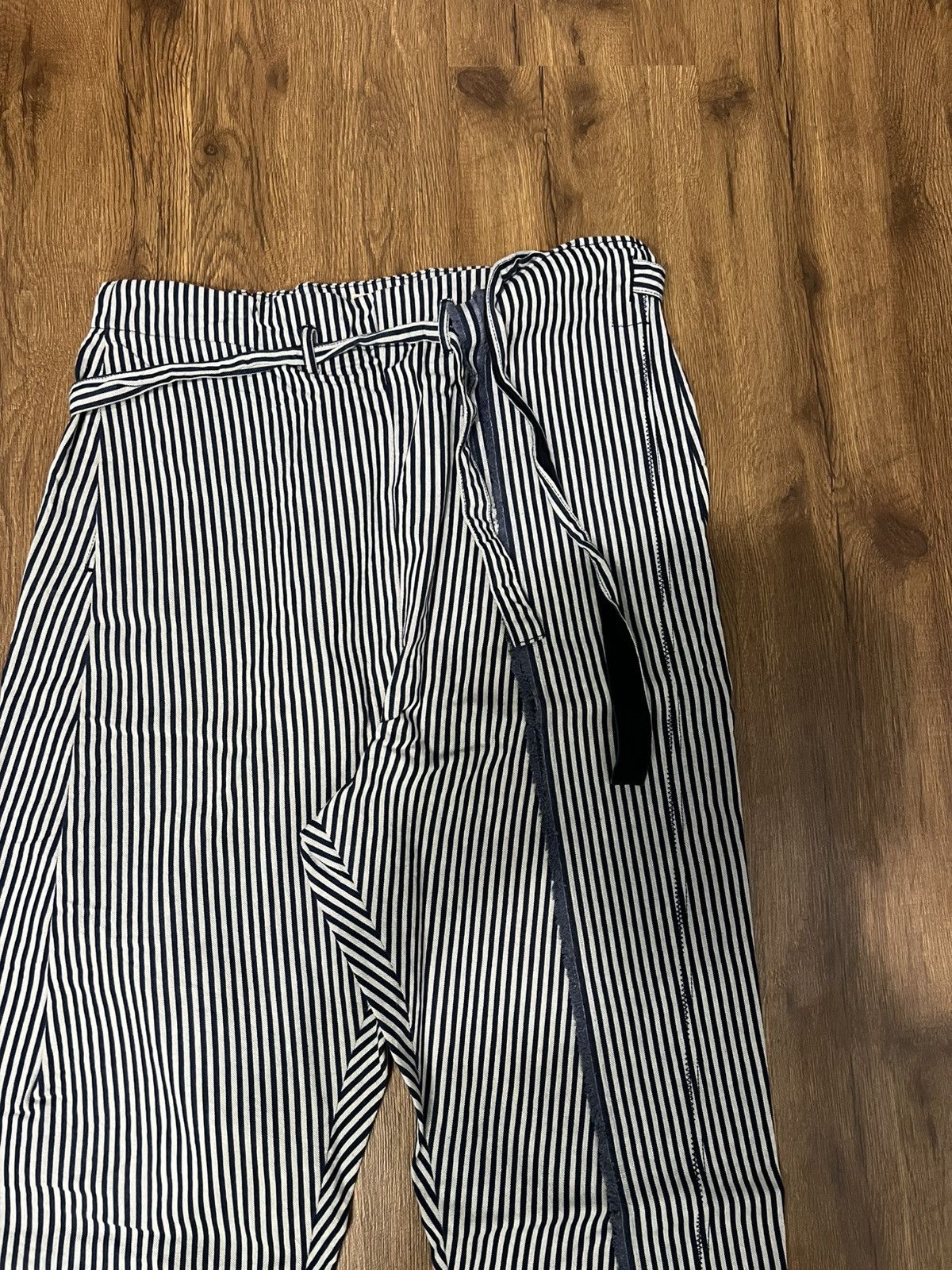 Kapital Kapital Hickory Asymmetric Belted Hakama Pants Size US 32 / EU 48 - 4 Thumbnail