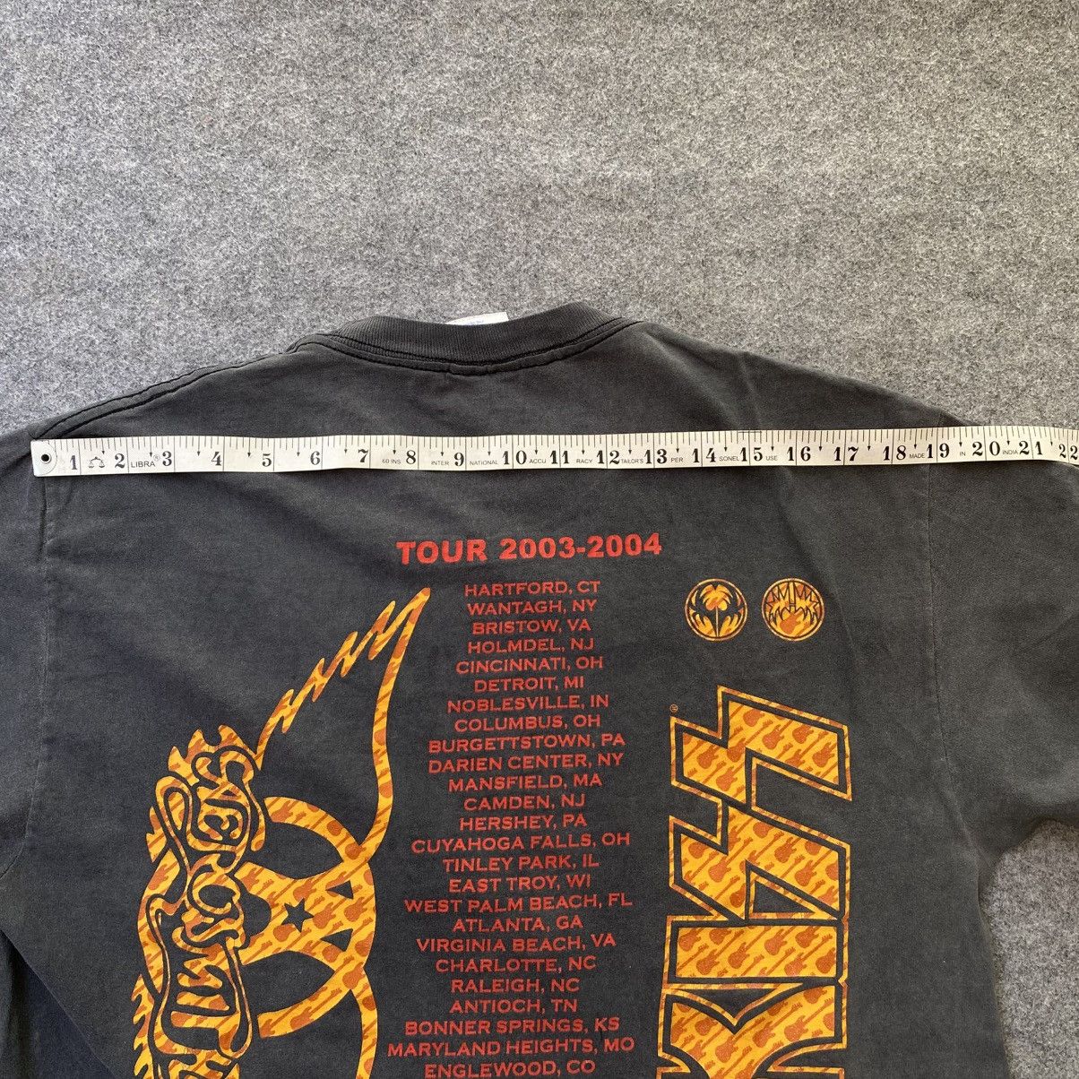 Band Tees Vintage 2003 Aerosmith and KISS joint tour T-shirt Size US L / EU 52-54 / 3 - 10 Thumbnail