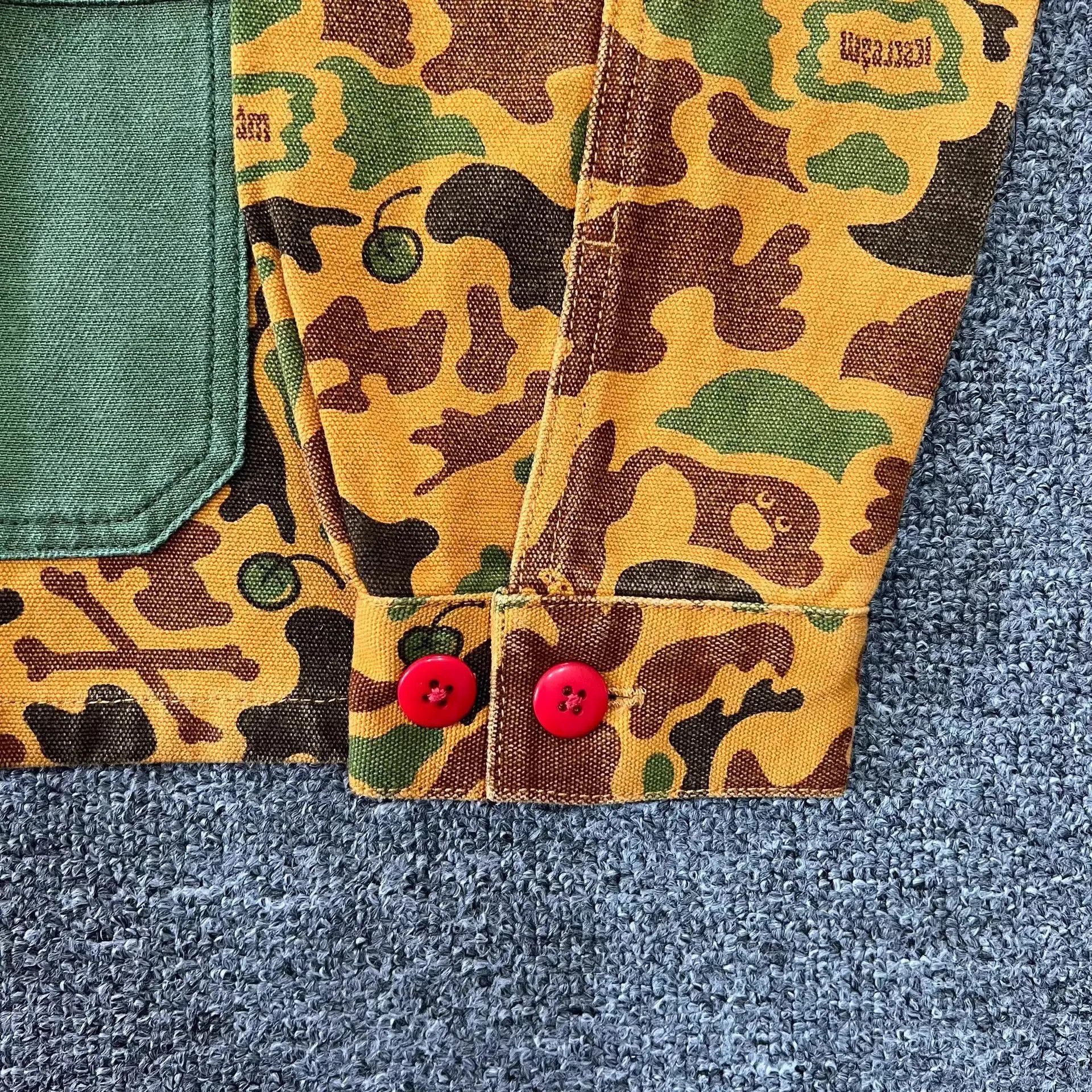 Billionaire Boys Club Multi Color Camo Button-Up Shirt Size M. Size US M / EU 48-50 / 2 - 6 Thumbnail