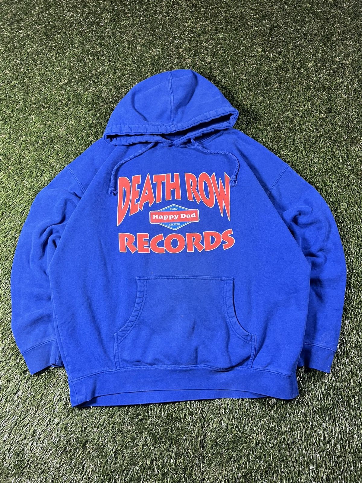 Vintage Nelk Happy Dad Y2k Death Row Records Music Hoodie Sweatshirt Size US XL / EU 56 / 4 - 1 Thumbnail