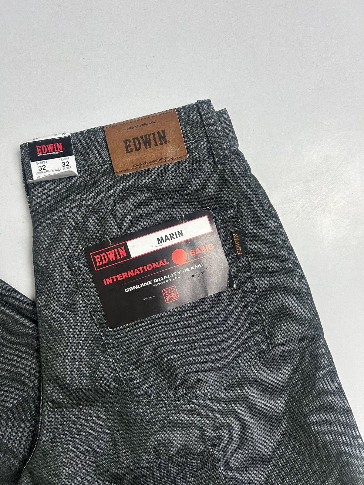 Edwin 00’s Edwin Marin Broken Twill Silver Denim Size US 32 / EU 48 - 5 Thumbnail