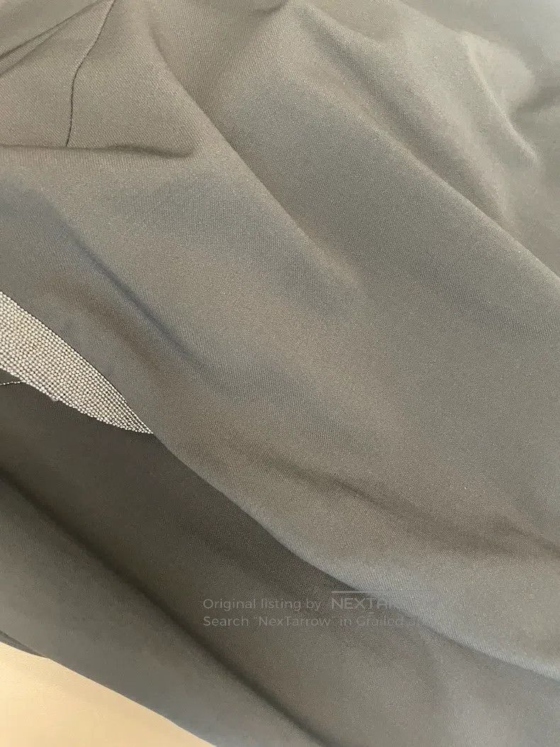 Brunello Cucinelli Brunello Cucinelli Dark Gray Beaded New Wool Vest Size S / US 4 / IT 40 - 8 Thumbnail