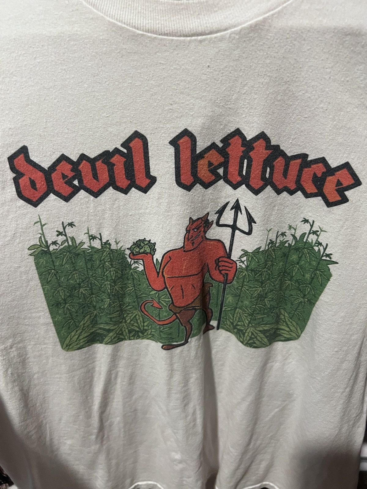 Vintage Vintage Devil Lettuce T shirt Size US XL / EU 56 / 4 - 2 Thumbnail