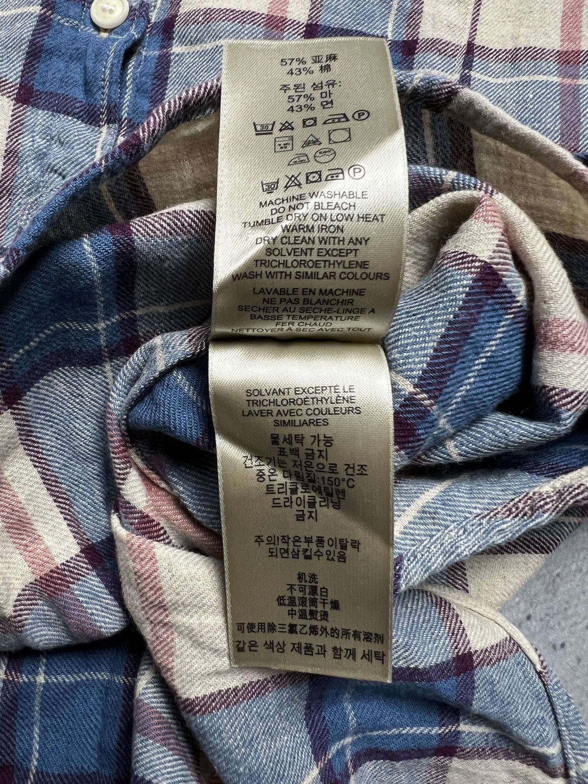 Burberry Burberry Brit Nova Check Shirt Blouses Vintage y2k Size M / US 6-8 / IT 42-44 - 12 Thumbnail