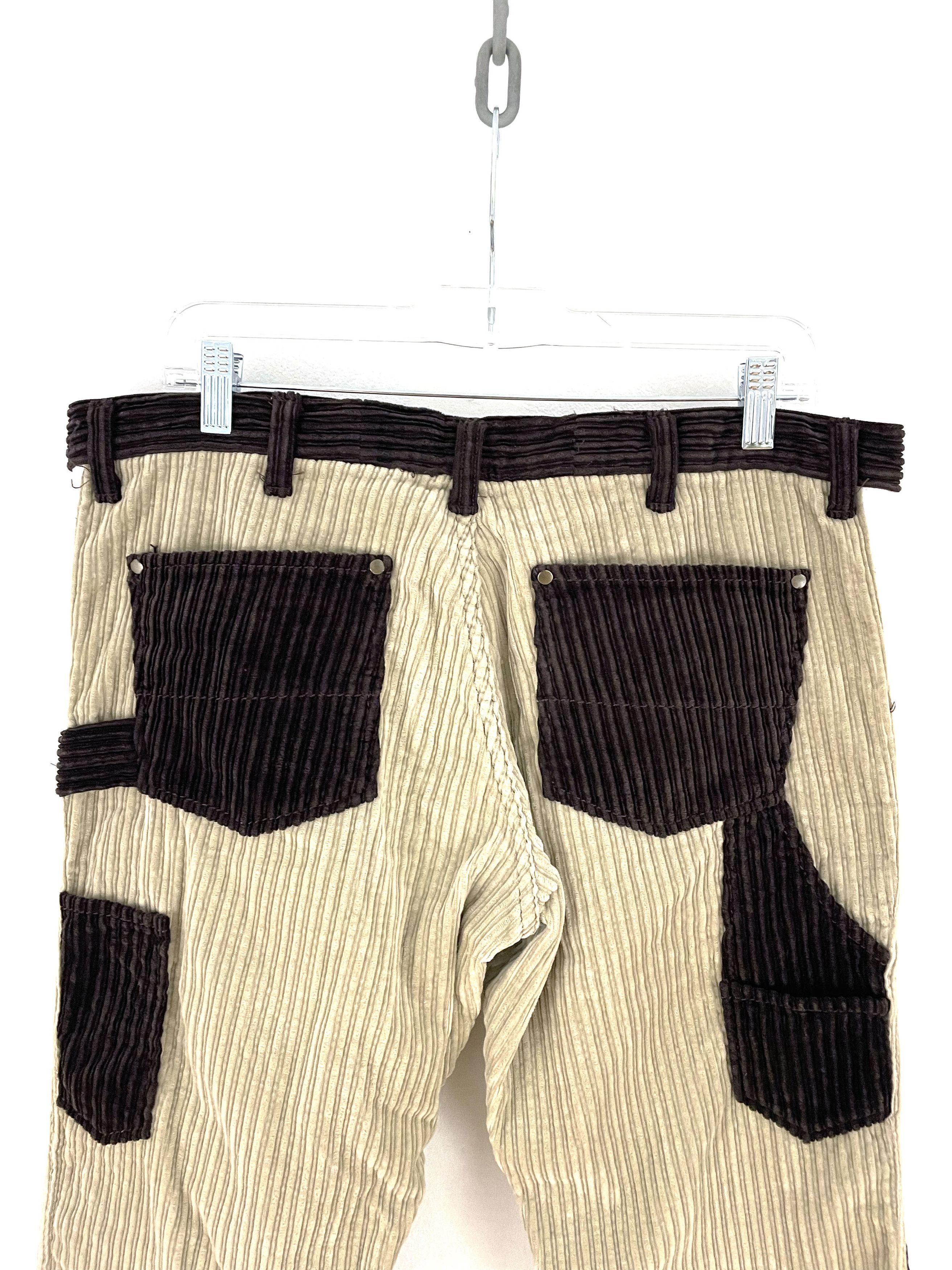Number (N)ine 2000's Patchwork Corduroy Pants Size US 36 / EU 52 - 9 Thumbnail