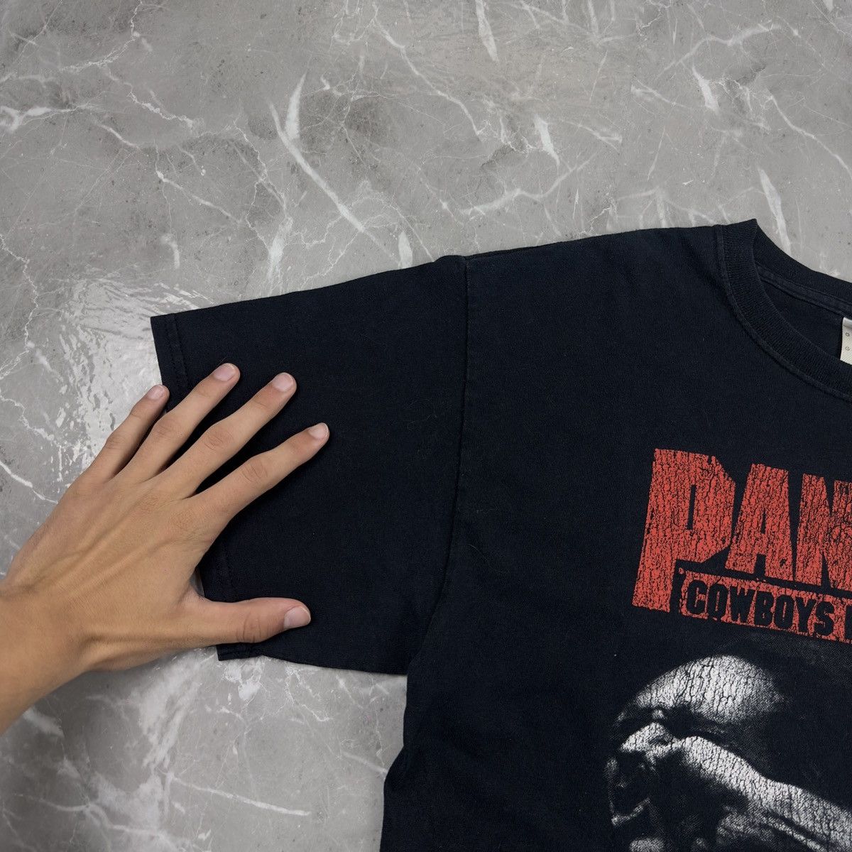 Gildan Rare Vintage 2000s PANTERA Vulgar Display Of Power T-Shirt Size US L / EU 52-54 / 3 - 5 Thumbnail
