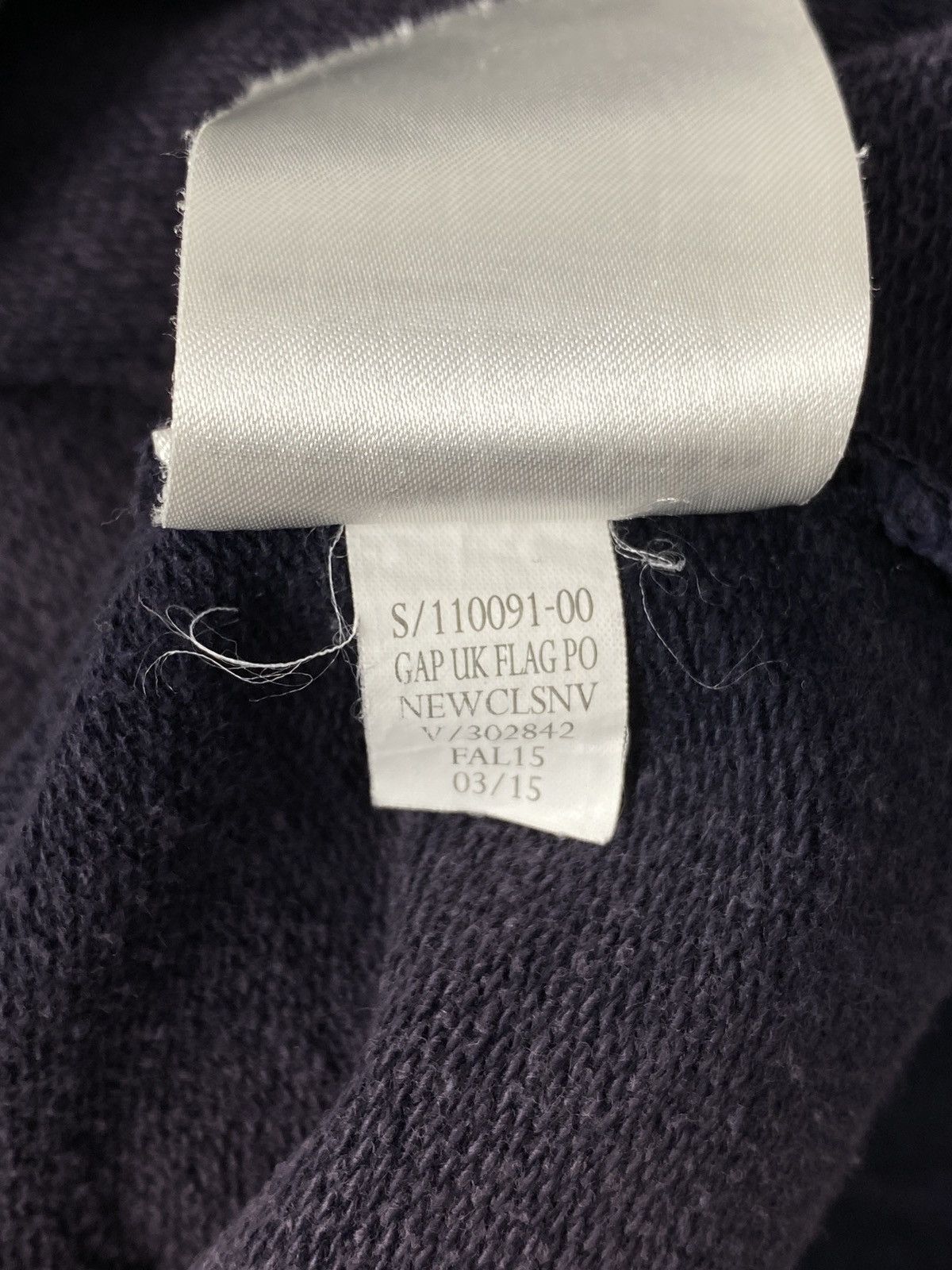 Gap Vintage GAP British Pull Over Hoodies Size US M / EU 48-50 / 2 - 9 Thumbnail