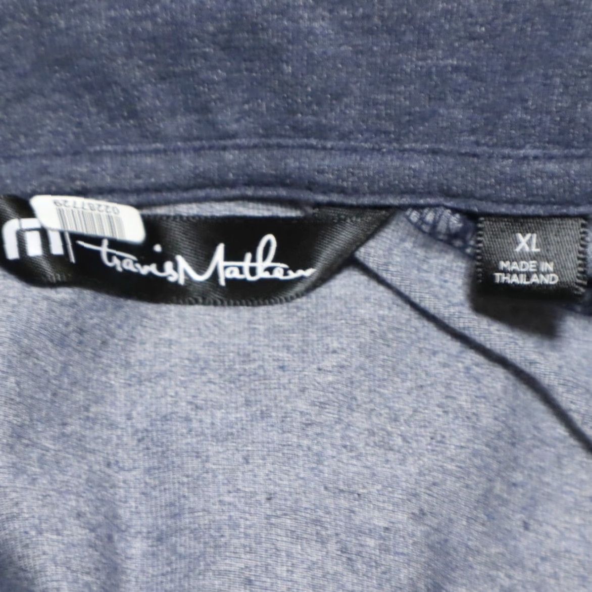 TravisMathew Travis Mathew Knit 1/4 Zip Pullover Navy Shirt Mens XL Mock Long Sleeve High Stretch Sweater Size US XL / EU 56 / 4 - 5 Thumbnail