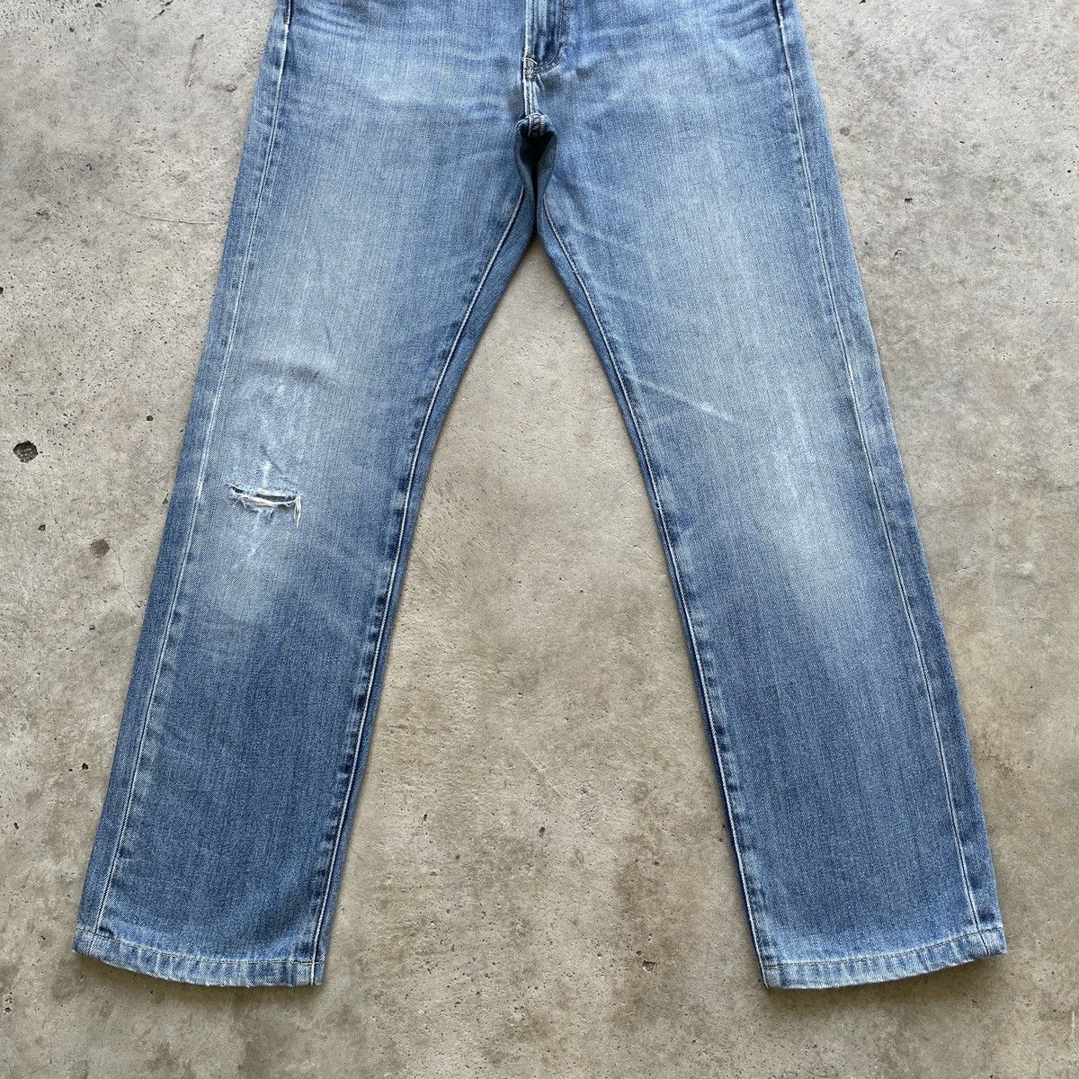Japanese Brand W32 Vintage Japanese Faded Jeans Distressed Denim Pants Size US 32 / EU 48 - 4 Thumbnail