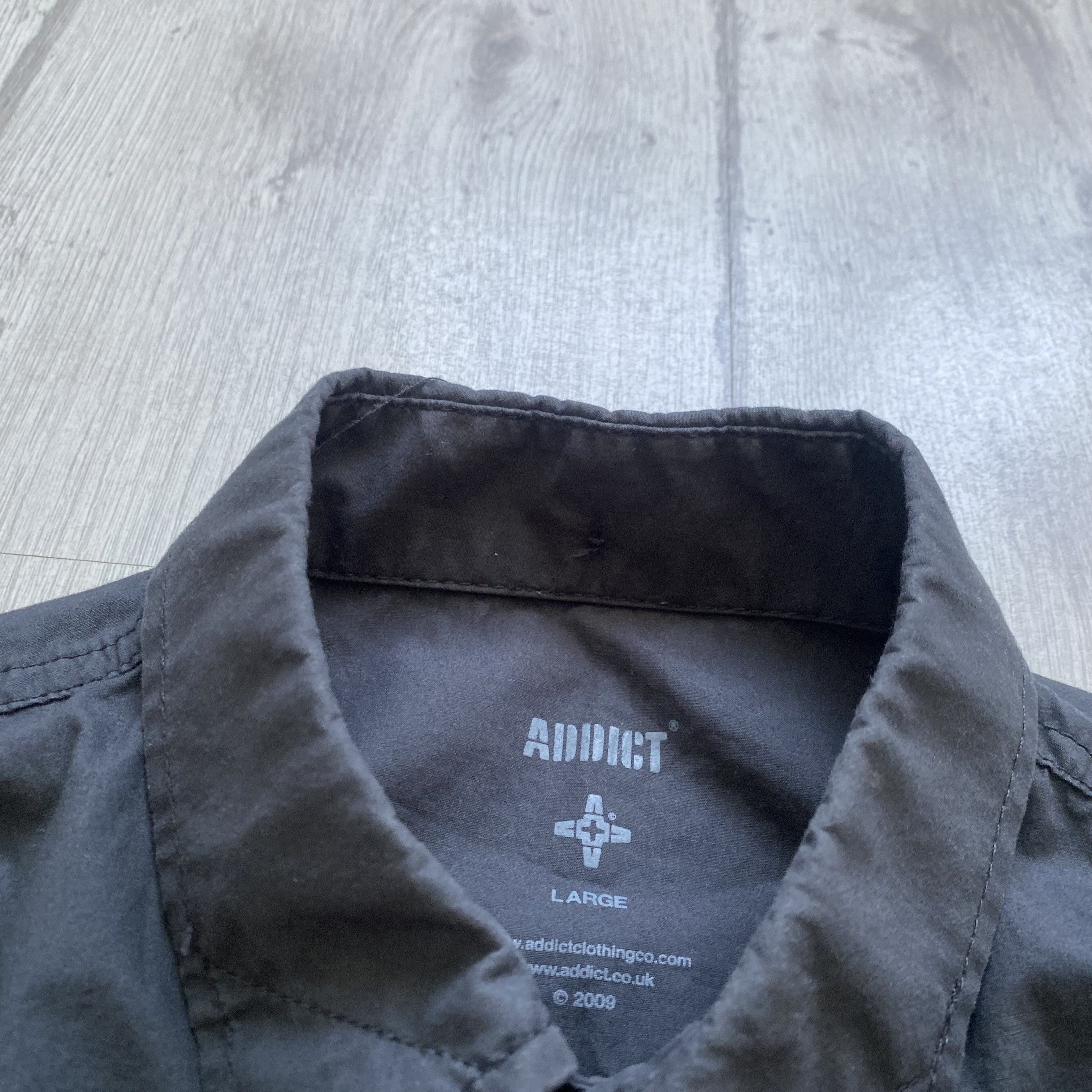 ADDICT Vintage ADDICT Casual military style shirt Diesel style Size US M / EU 48-50 / 2 - 6 Thumbnail