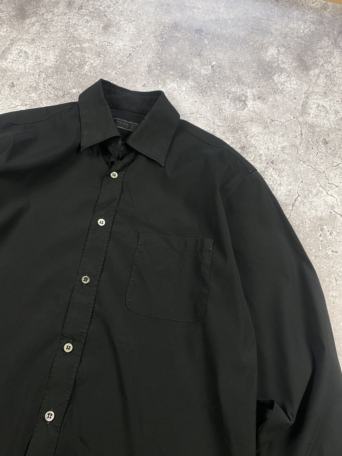 Prada Prada Pocket Nylon button ups Shirt long sleeve Size US M / EU 48-50 / 2 - 3 Thumbnail