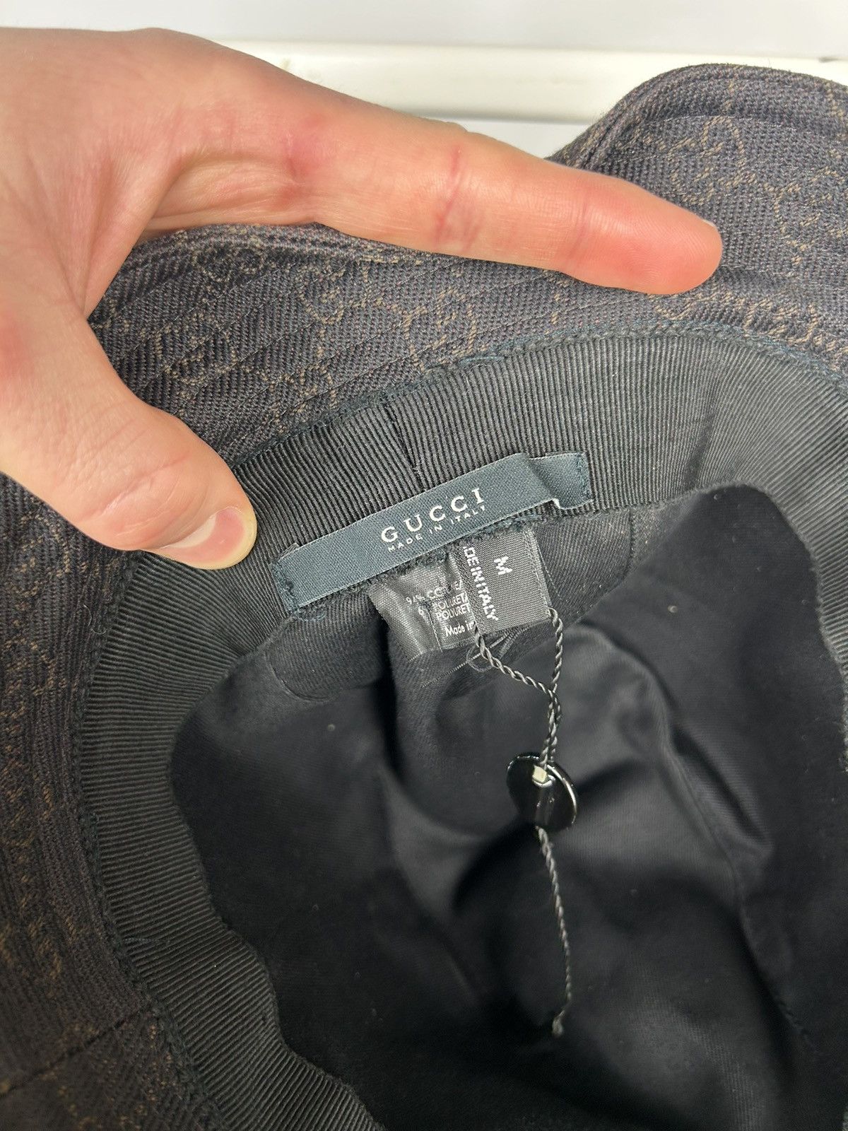 Gucci × Vintage Gucci Monogram Hat Size ONE SIZE - 6 Thumbnail
