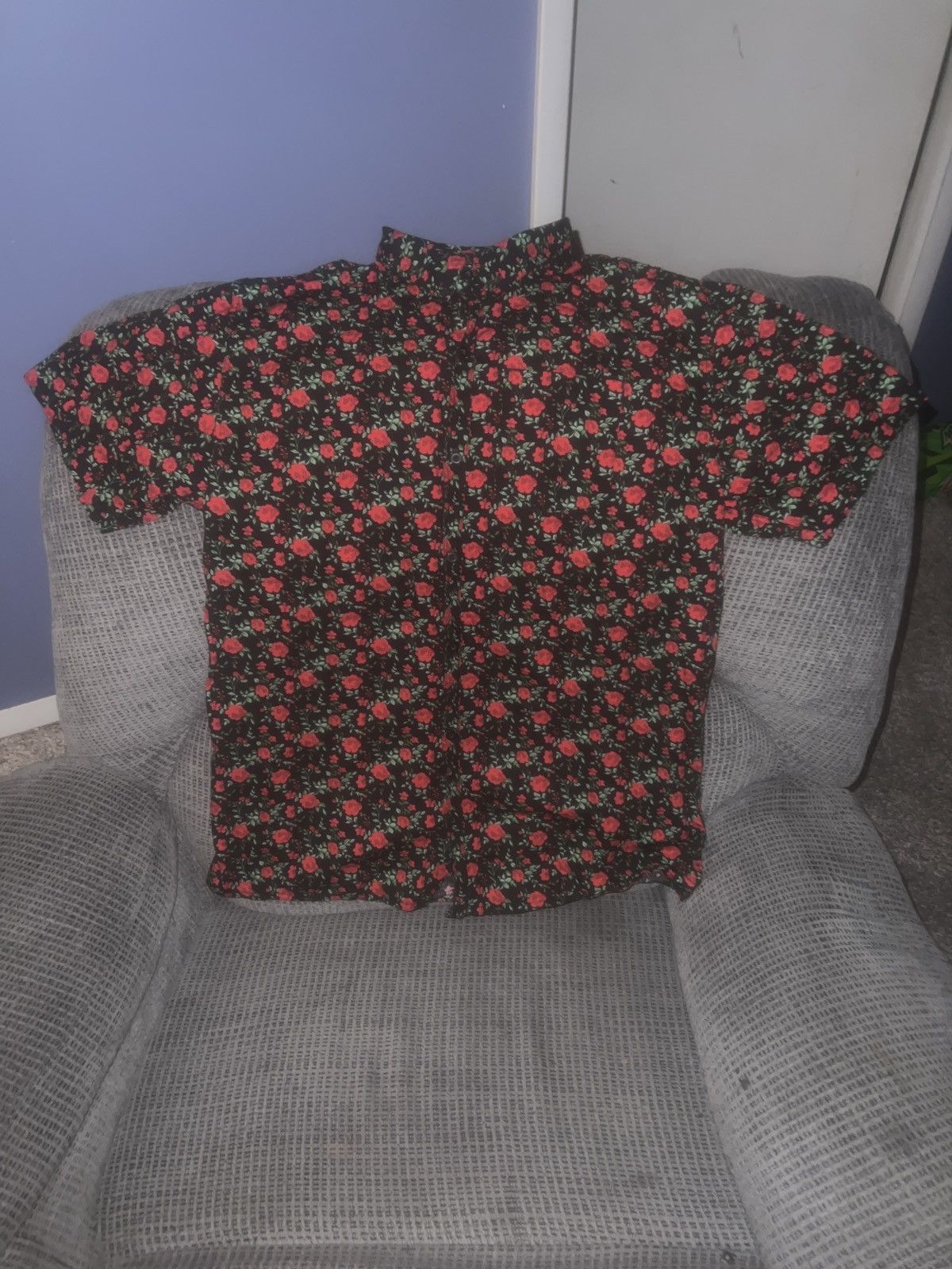 Empyre Empyre Roses All-Over Button-Up Tee Size US XL / EU 56 / 4 - 1 Thumbnail