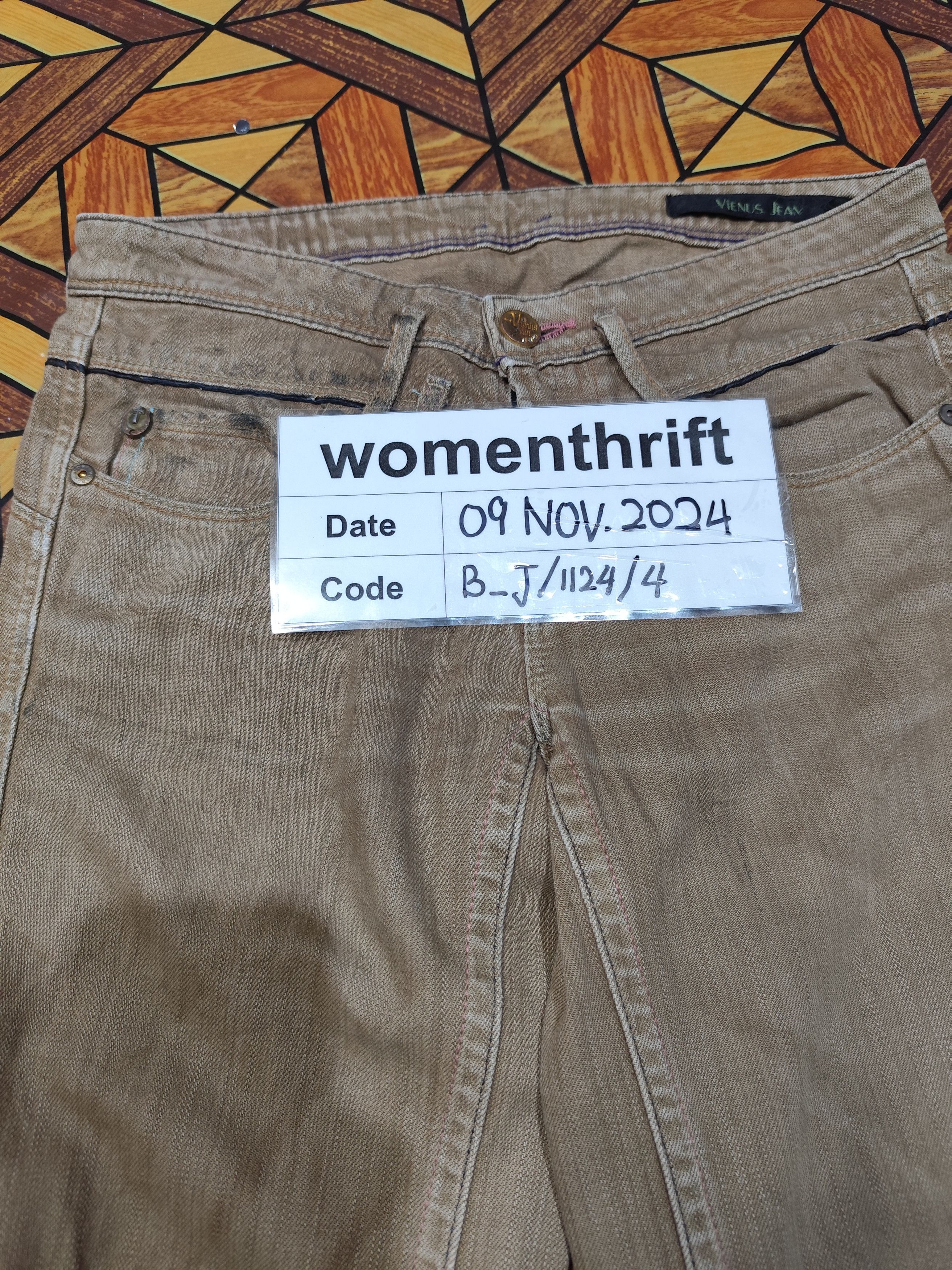 Edwin Vintage Edwin Vienus Flare Nice Colour Denim - B_J/1124/4 Size 29" - 19 Thumbnail