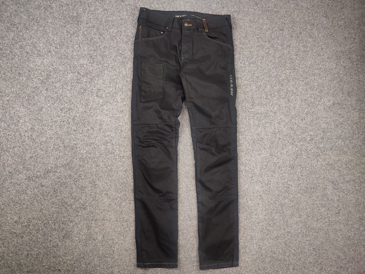 Alpinestars Revit Carnaby Motorcycle Cordura Knee Solid Blue Denim Jeans Size US 32 / EU 48 - 6 Thumbnail