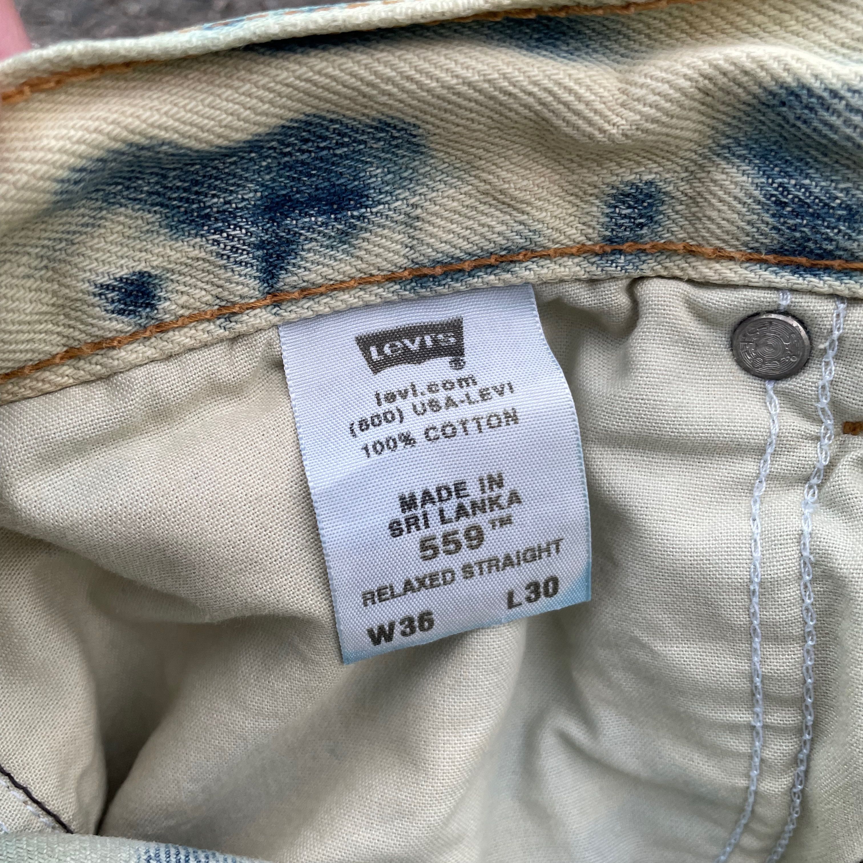 Levi's Custom Levi’s Jeans Japanese style Denim Opium Y2K Pants Size US 36 / EU 52 - 15 Thumbnail