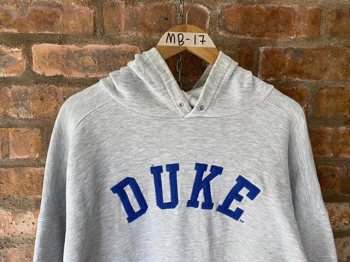 Nike 🔥🔥1990s NIKE DUKE embroidered center logo hoodie Size US XL / EU 56 / 4 - 3 Thumbnail