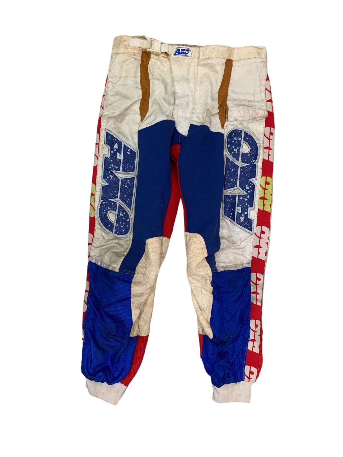 Sports Specialties Vintage 90s AXO Motorcross Racing Pants Size US 30 / EU 46 - 4 Thumbnail