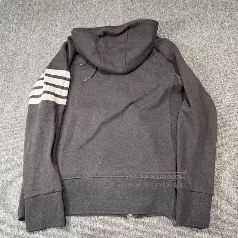 Thom Browne Thom Browne Dark Gray Sweatshirt Size US XXL / EU 58 / 5 - 2 Thumbnail