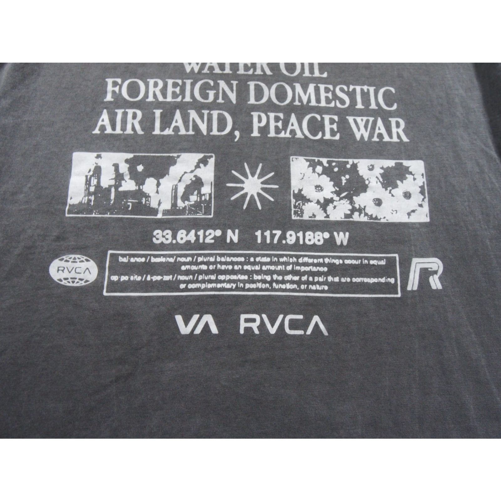 RVCA RVCA Shirt Mens Small Gray Surf Skate Streetwear Pigment Dye Slim Fit Adult Shirt Mens Small Gray Surf Skate Streetwear Pigment Dye Slim Fit Adult Size US S / EU 44-46 / 1 - 5 Thumbnail