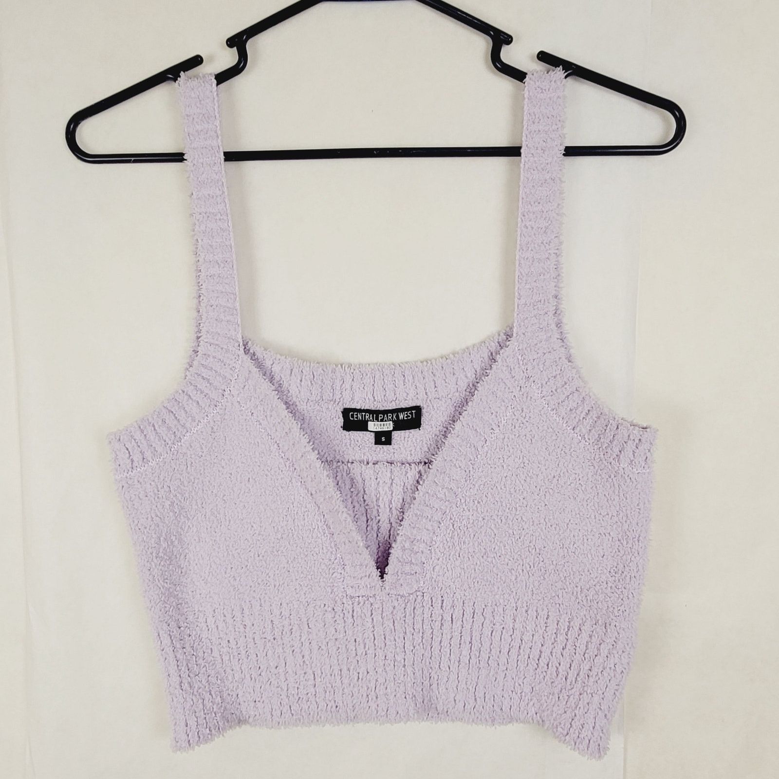 Central Park West Central Park West Noa purple plush bralette top Size small Size S / US 4 / IT 40 - 3 Thumbnail