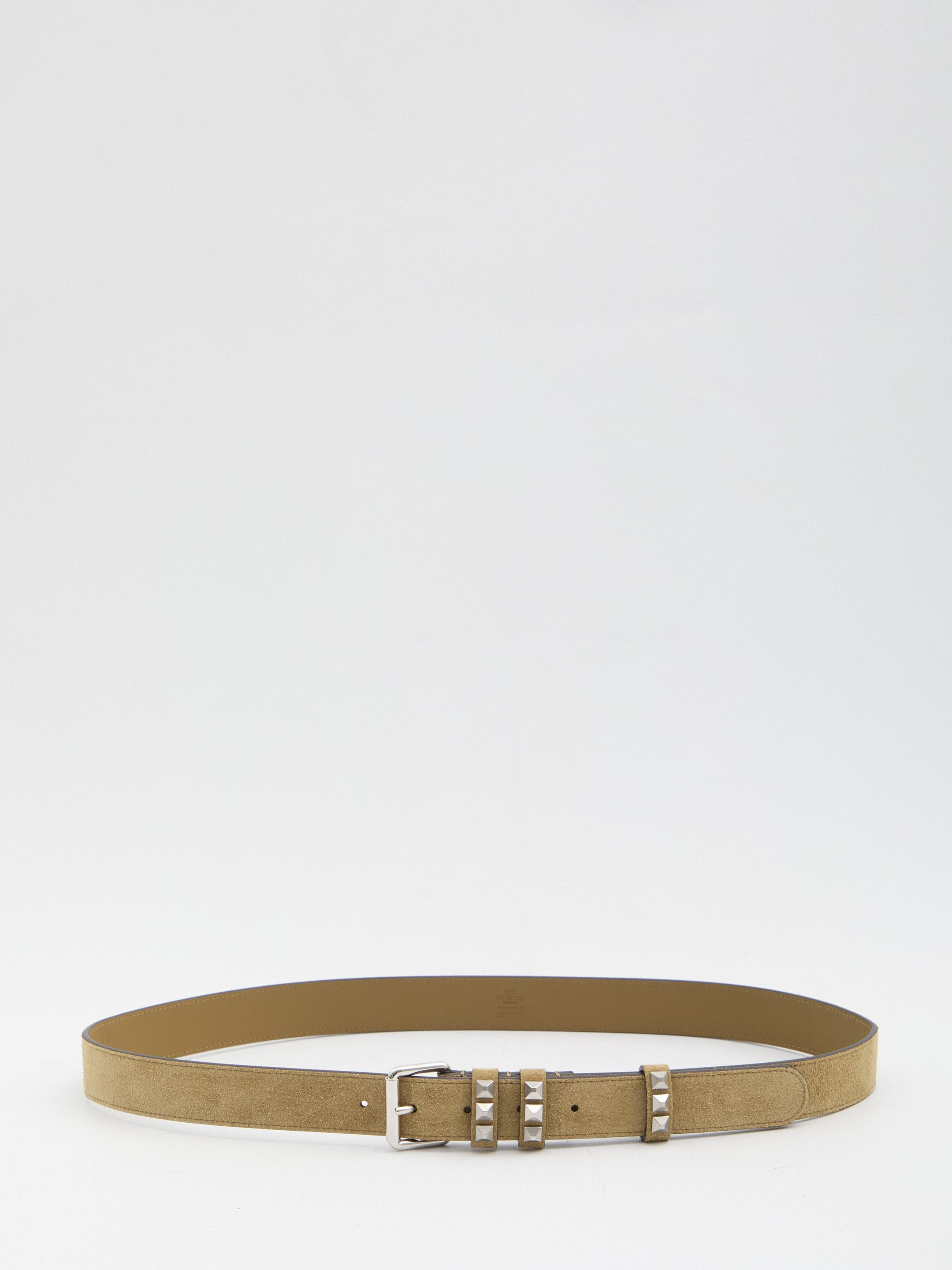 Valentino Garavani Rockstud suede belt 95 - USA Duties Paid