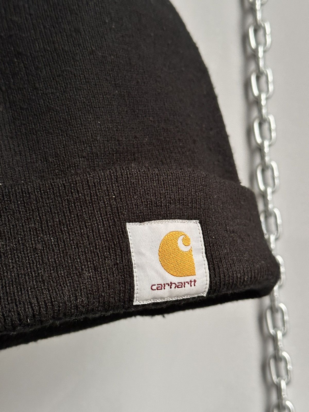 Carhartt Wow 😻 White Beanie Carhartt Y2K Streetwear Outdoor Arcteryx Size ONE SIZE - 6 Thumbnail