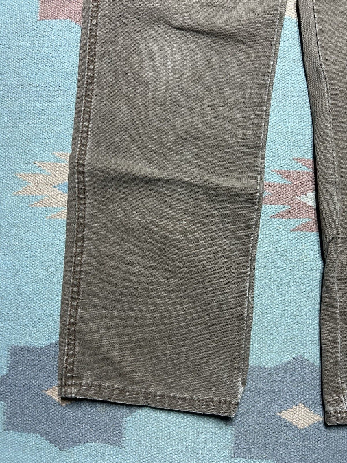 Vintage Vtg dickies canvas carpenter pant workwear skate baggy 34x33 Size US 34 / EU 50 - 5 Thumbnail