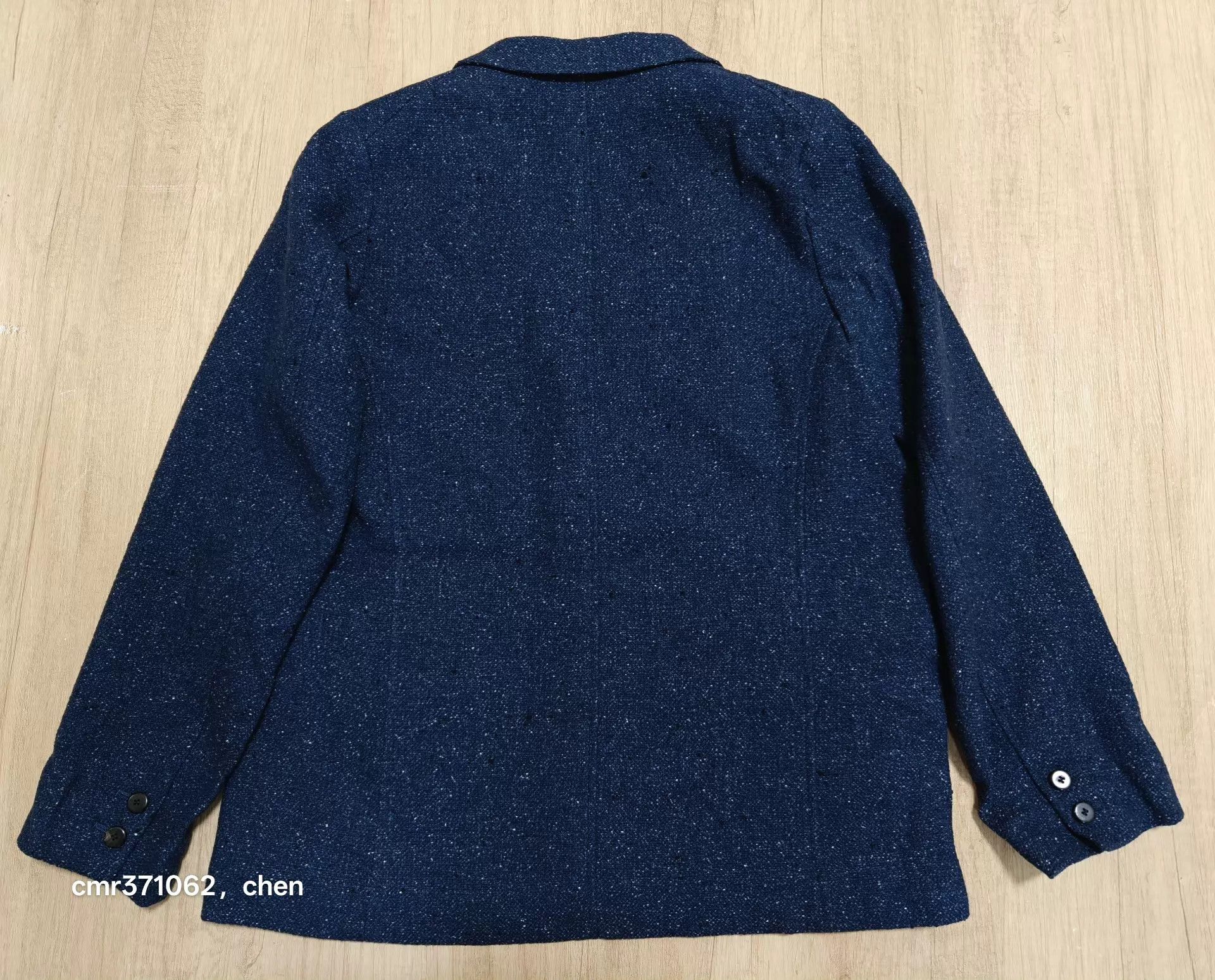Visvim visvim 19aw solebury blazer slim navy 1 snowflake wool-mix Size US S / EU 44-46 / 1 - 6 Thumbnail