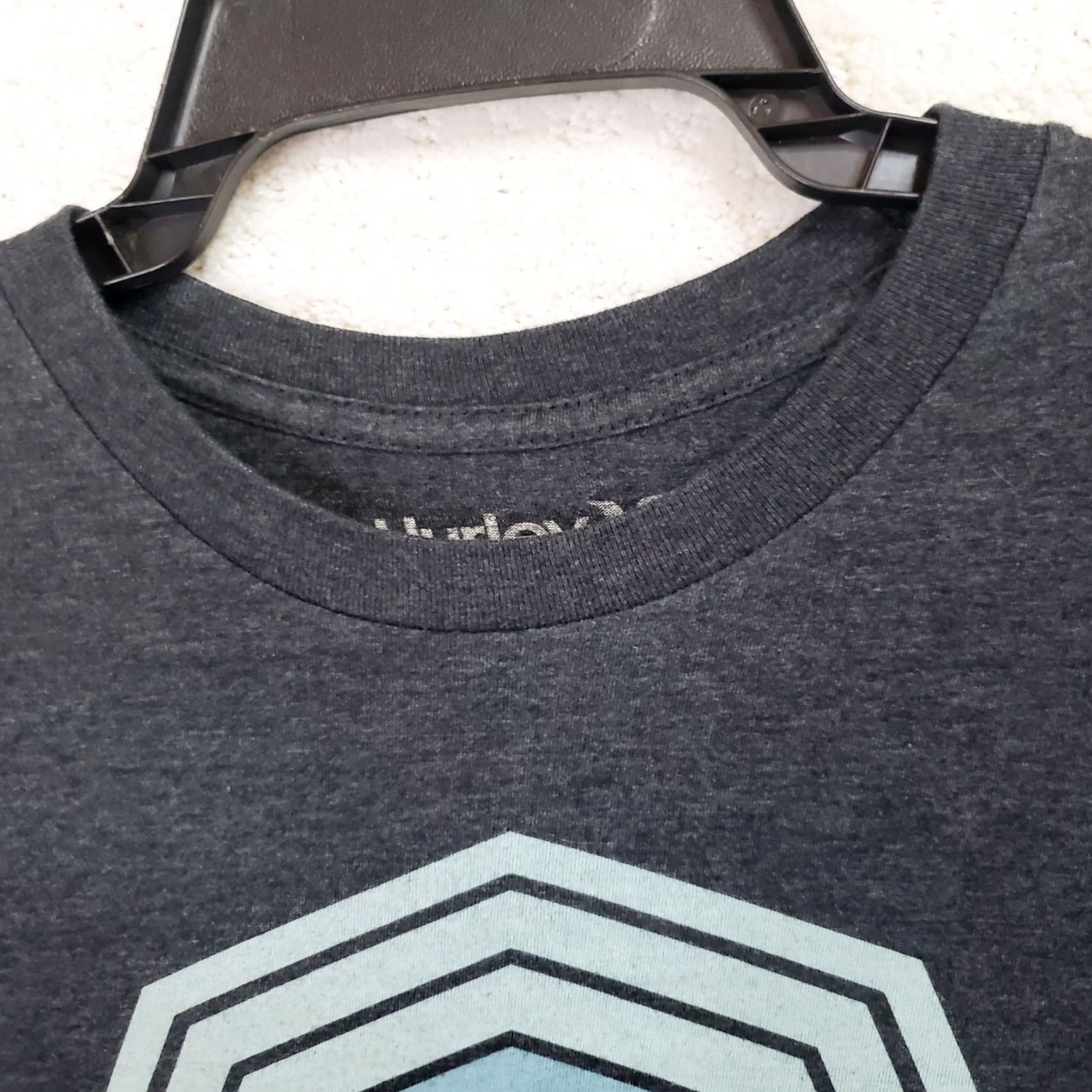 Hurley Hurley Loyal to the Sea Graphic T-Shirt Dark Gray Size M Men's Size US M / EU 48-50 / 2 - 5 Thumbnail
