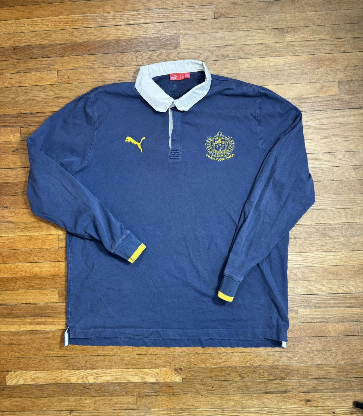 Puma × Vintage Vintage Puma Samoa Rugby Union Uniform Longsleeve. Size XL Size US XL / EU 56 / 4 - 1 Thumbnail
