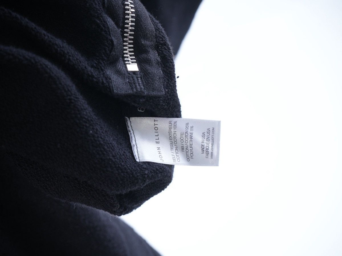 John Elliott John Elliott Black Side Zip Hoodie 6 XL Size US L / EU 52-54 / 3 - 6 Thumbnail