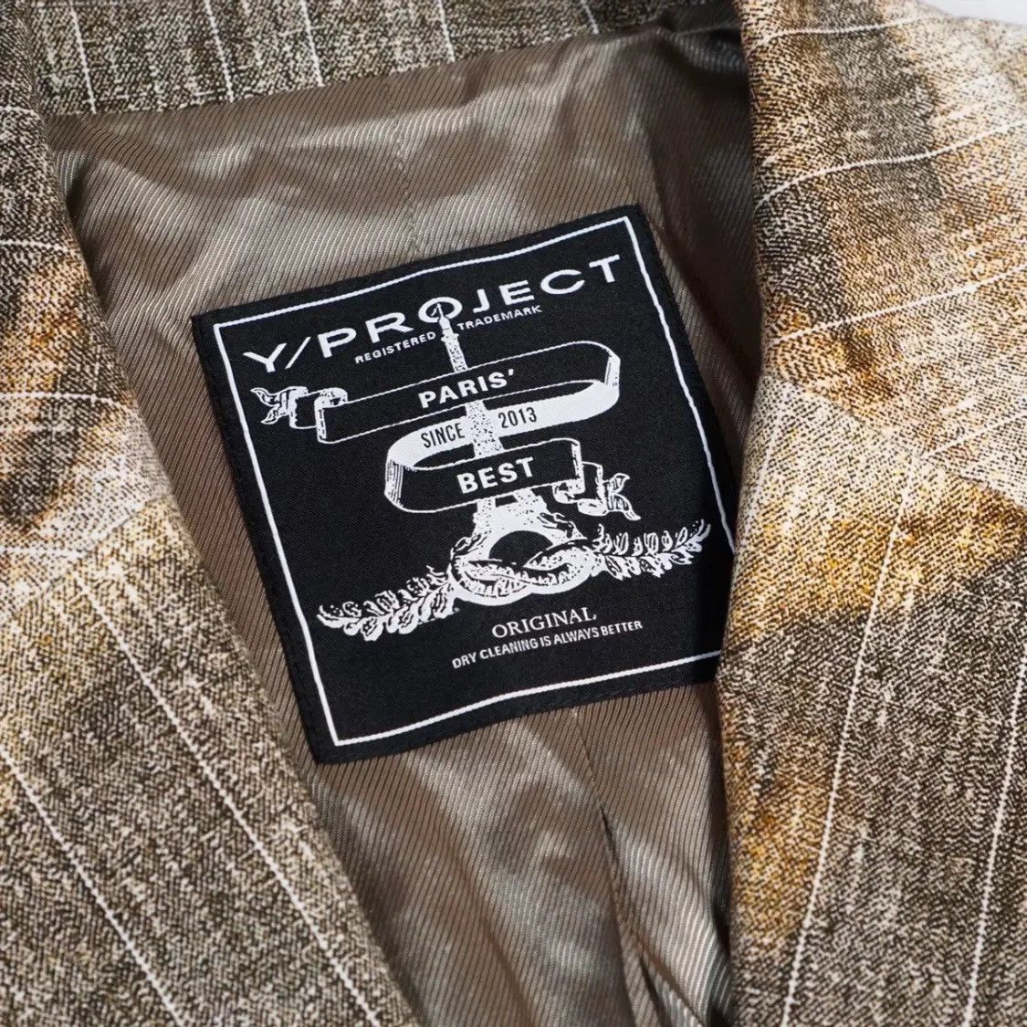 Y/Project Y/Project Sun Bleached Blazer Jacket Size US L / EU 52-54 / 3 - 7 Thumbnail